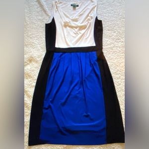Lauren Ralph Lauren Colorblocked Dress